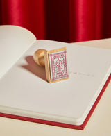 Ex libris Art Decó Rose