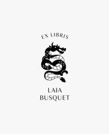 tuus ex libris bookplate personalised stamp sant jordi collection dragon