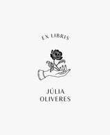 tuus ex libris bookplate personalised stamp sant jordi collection