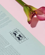tuus ex libris bookplate personalised stamp natura collection art nouveau
