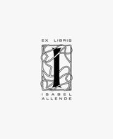tuus ex libris bookplate personalised stamp natura collection art nouveau