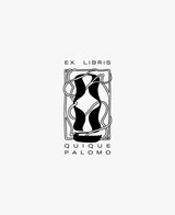 tuus ex libris bookplate personalised stamp natura collection art nouveau