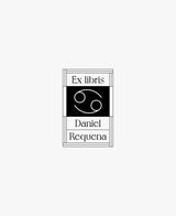 tuus ex libris bookplate personalised stamp zodiac collection