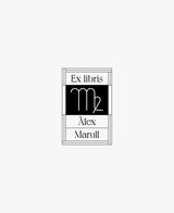 tuus ex libris bookplate personalised stamp zodiac collection