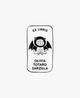 tuus ex libris bookplate sello personalizado colección jungla niños