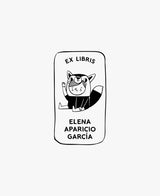 tuus ex libris bookplate personalised stamp jungle collection kids children