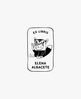 tuus ex libris bookplate personalised stamp jungle collection kids children
