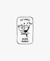 tuus ex libris bookplate personalised stamp jungle collection kids children