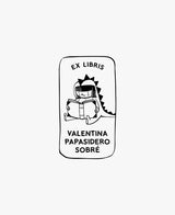 tuus ex libris bookplate personalised stamp jungle collection kids children