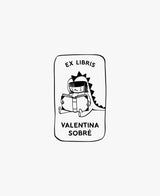 tuus ex libris bookplate personalised stamp jungle collection kids children
