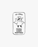 tuus ex libris bookplate personalised stamp jungle collection kids children