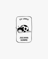 tuus ex libris bookplate personalised stamp jungle collection kids children