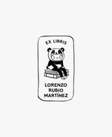 tuus ex libris bookplate personalised stamp jungle collection kids children