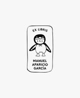 tuus ex libris bookplate personalised stamp jungle collection kids children