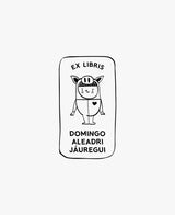tuus ex libris bookplate sello personalizado colección jungla niños