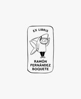 tuus ex libris bookplate personalised stamp jungle collection kids children