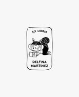 tuus ex libris bookplate personalised stamp jungle collection kids children