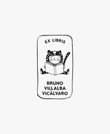 tuus ex libris bookplate personalised stamp jungle collection kids children