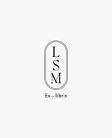 tuus ex libris bookplate sello personalizado colección de monogramas