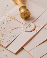 tuus sello de lacre personalizado con iniciales