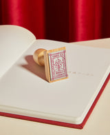 tuus sello ex libris personalizado con nombre sant jordi art deco