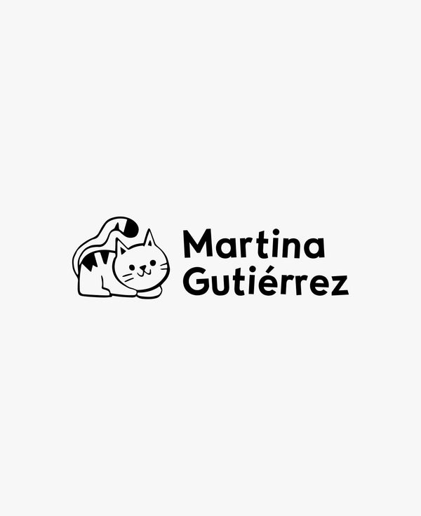 Personalised stamp for clothing — Kitten