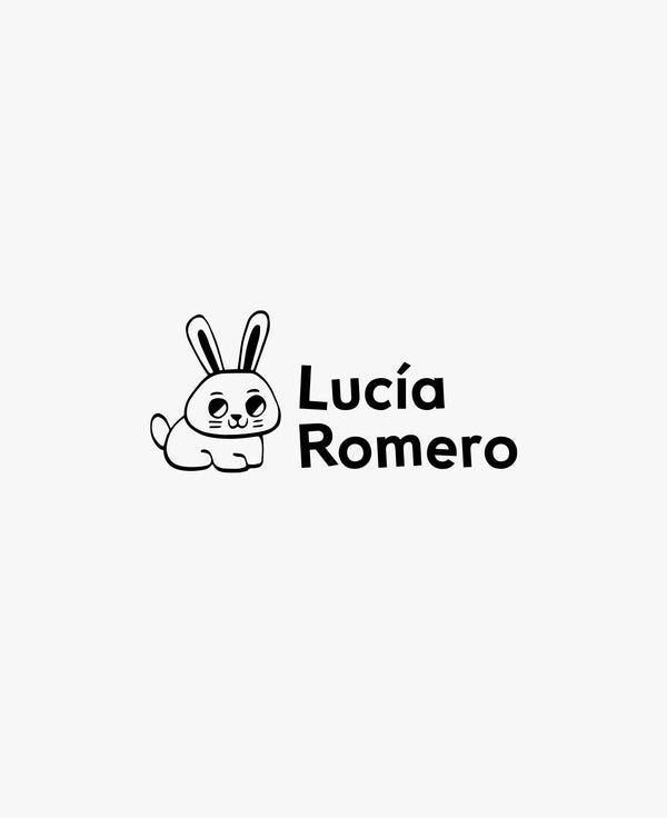 Personalised stamp for clothing — Rabbit