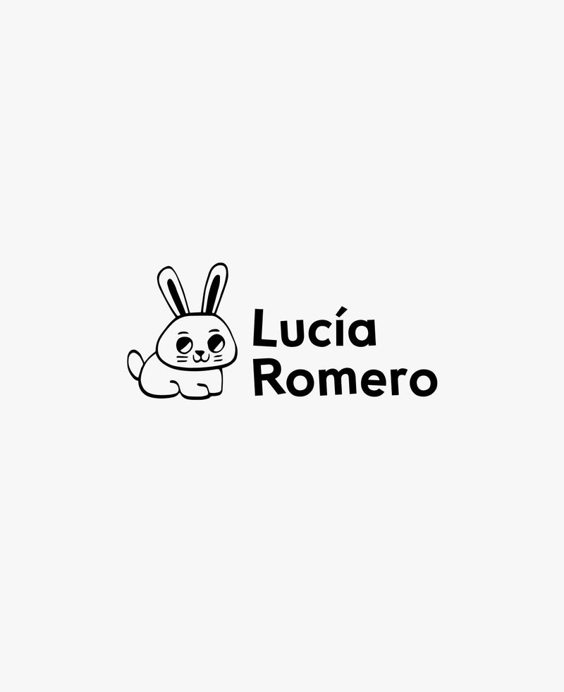 Personalised stamp for clothing — Rabbit