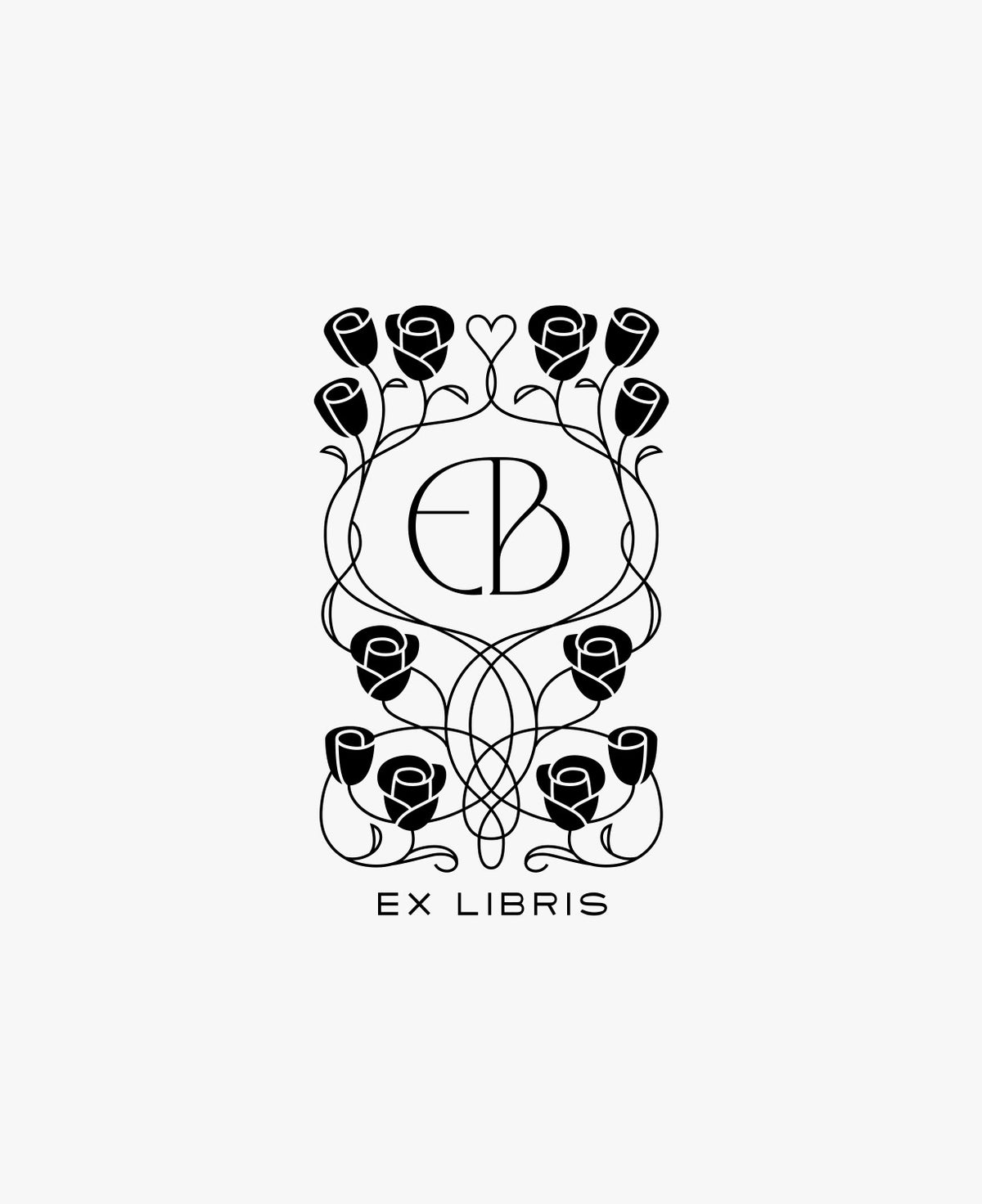 Ex libris Fleur de Rose – TUUS