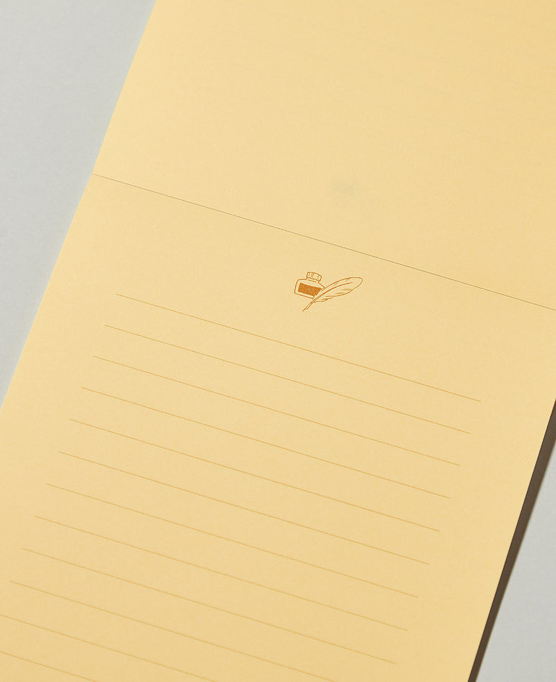 Letter Pad A5 — Gold