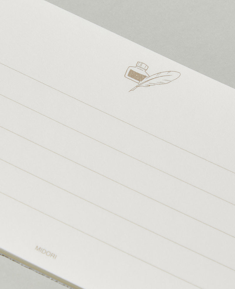 Message Letter Pad — White