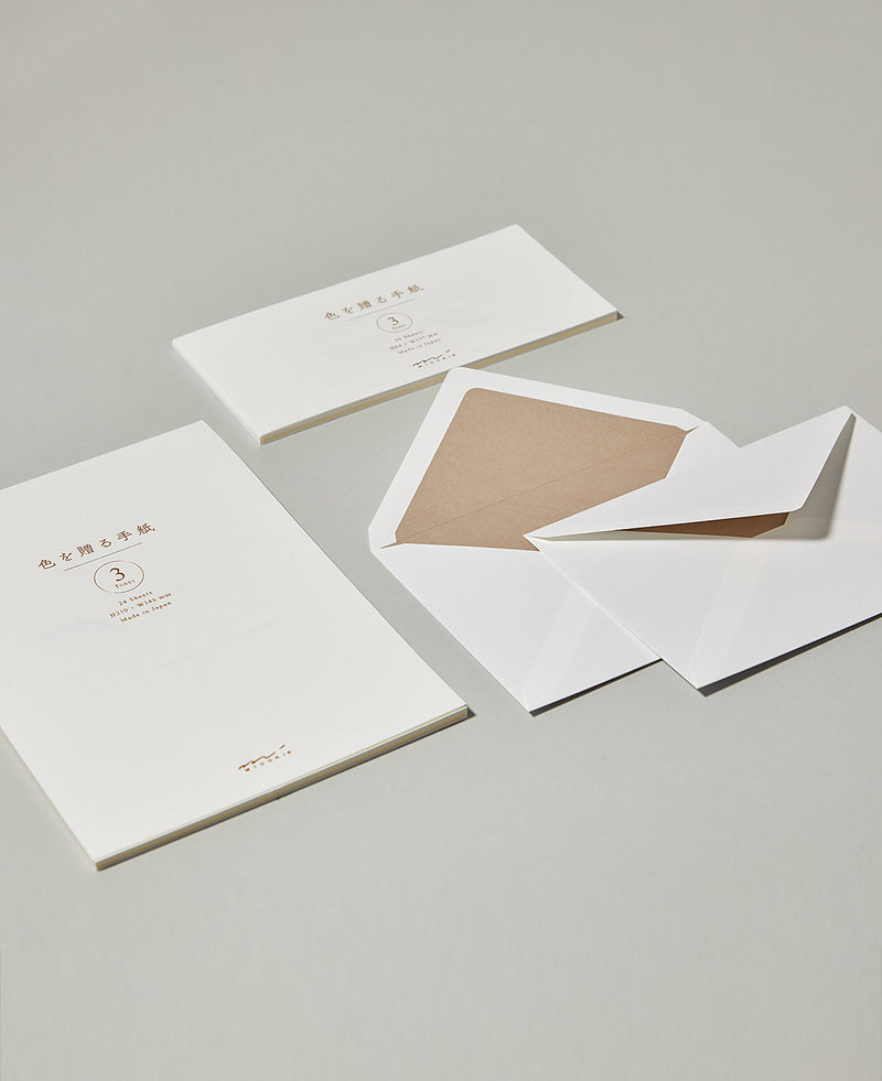 Message Letter Pad — White